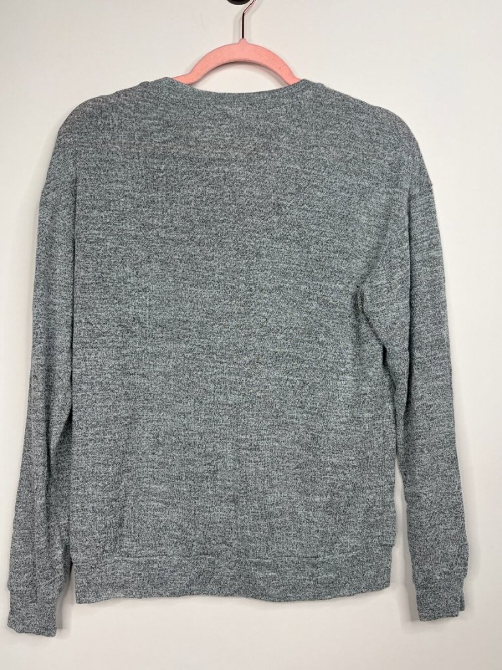 2/$30 T TAHARI V-Neck Sweater Heather Gray XS #A4846 - Picture 4 of 8